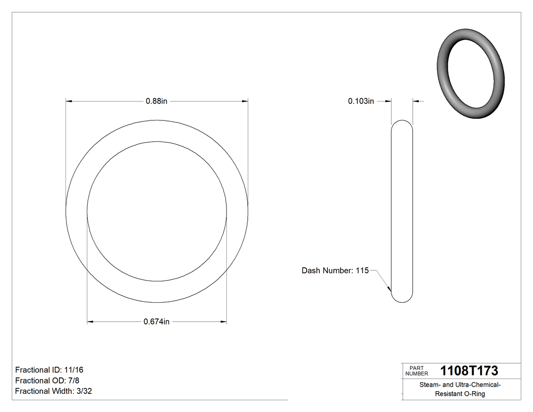 Technical drawing - 1108T173
